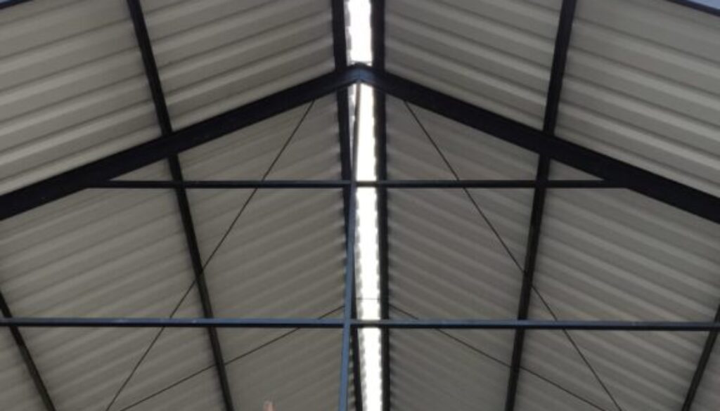 Upvc alderon proyek cafe di cibubur