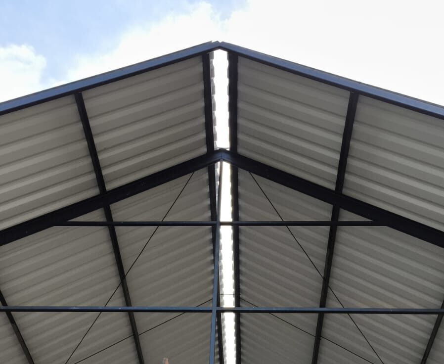 Upvc alderon proyek cafe di cibubur